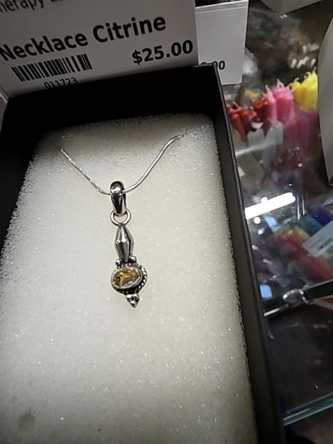 Necklace Citrine
