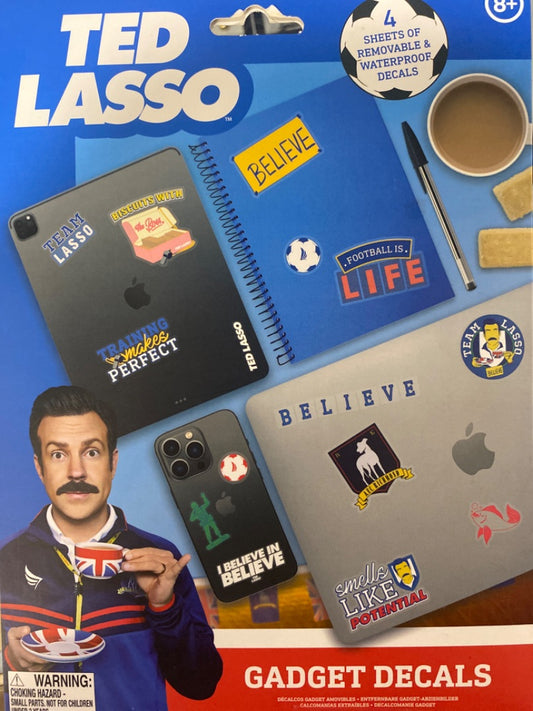 #126 Ted lasso decals -3 used as -is