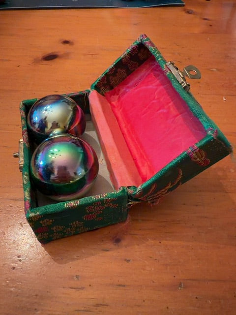 Vintage Chinese Baoding (meditation) balls