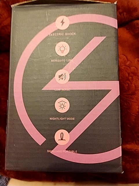 Gray/Green  Mosquito Lamp