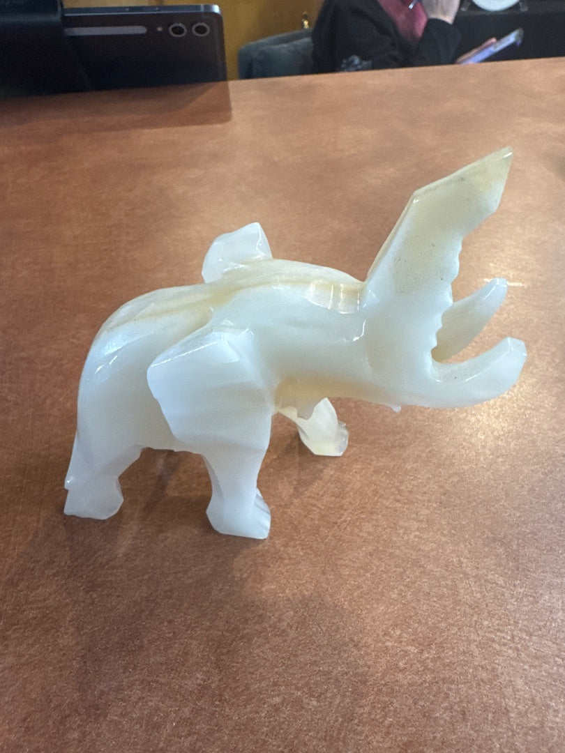 Alabaster elephant