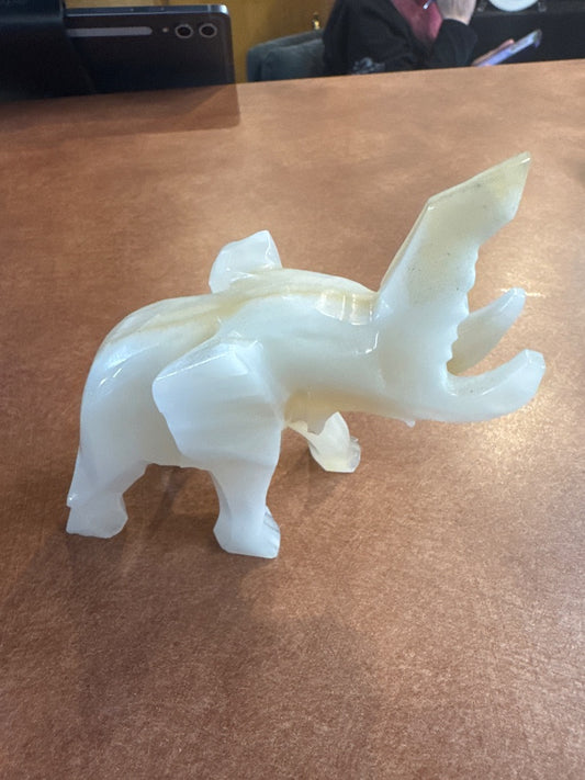 Alabaster elephant
