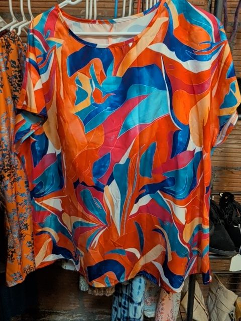Colorful pattern Top