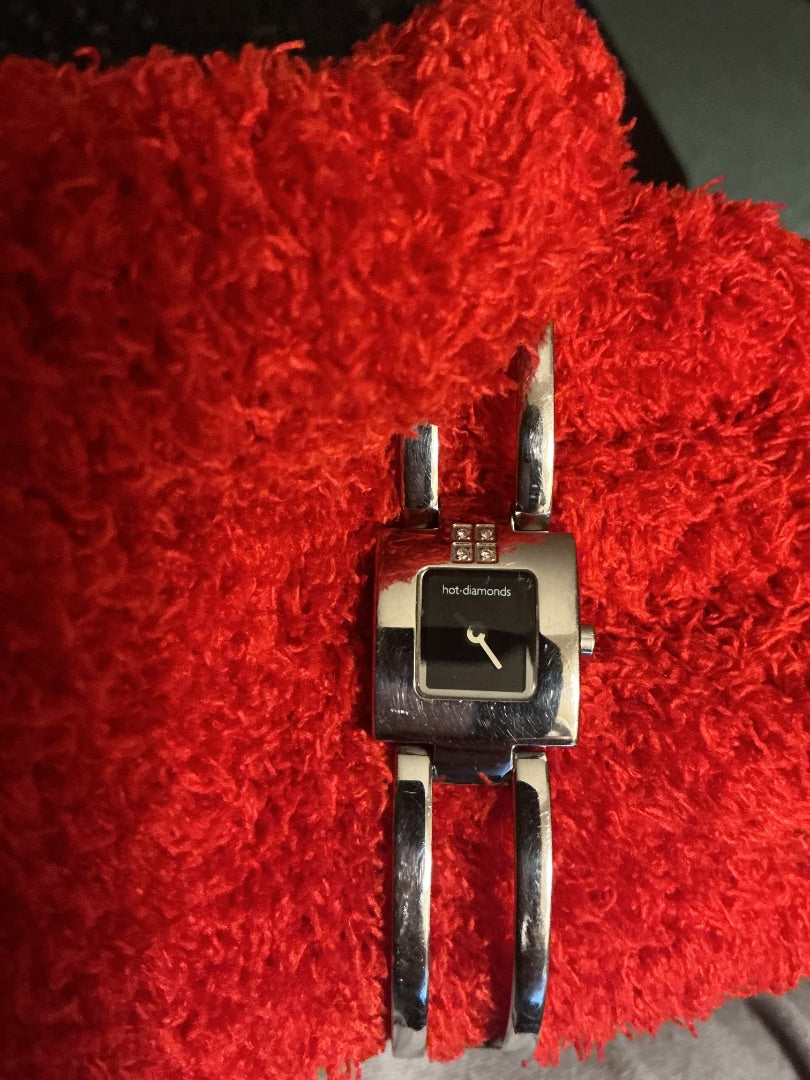 Silver Hot Diamonds Watch