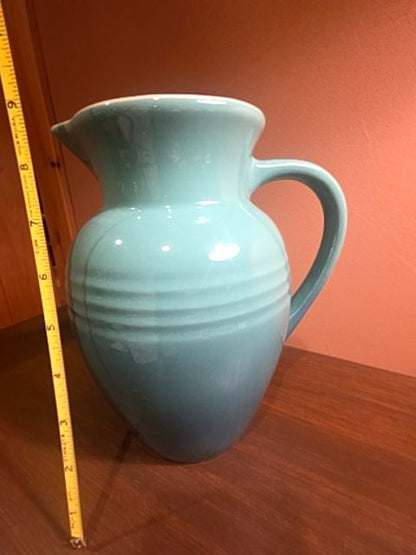Gorgeous  LECREUSET ceramic pitcher 2 Qt
