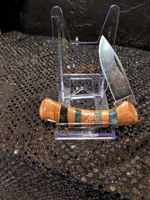 New Rough Ryder Lockback Copper Coil