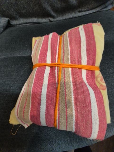 Fabric Pieces, Great for Quilting, Various Size Pieces