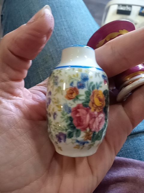 Vintage Limoges france mini vases