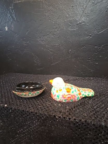 Paper Mache Parakeet Box