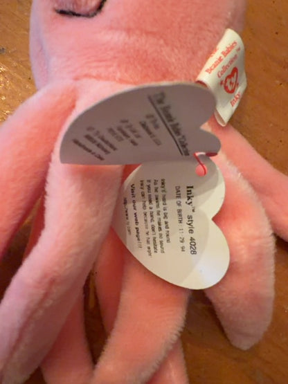 Vintage Beanie Baby Inky