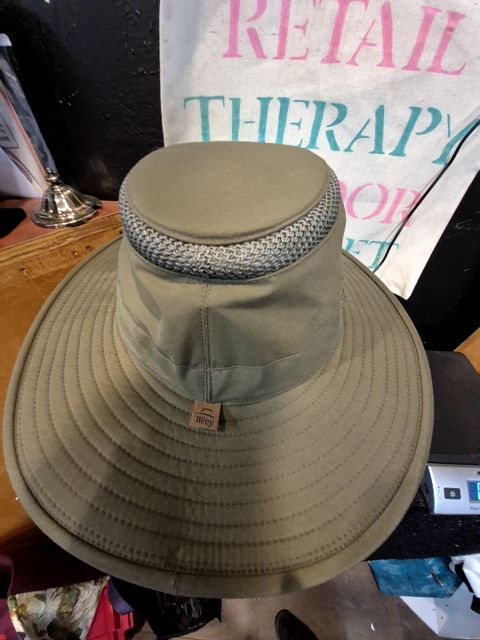 Army Green Tilly Endurables The Airflo Tilly Hat, 7-1/8