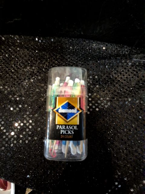 Asst Diamond Parasol Picks
