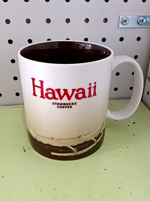 Brown Starbucks Hawaii mug