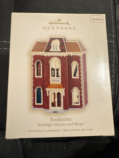 Bookstore hallmark keepsake ornament