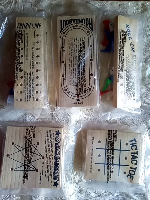 Brain buster mini wood games