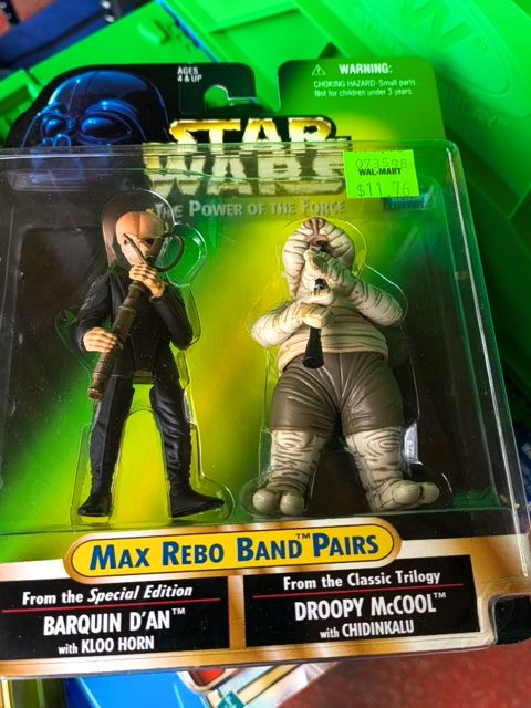 Starwars Max rebo band pairs
