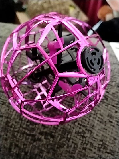 Purple (Blue & White Box UranHub Flying Orb Ball