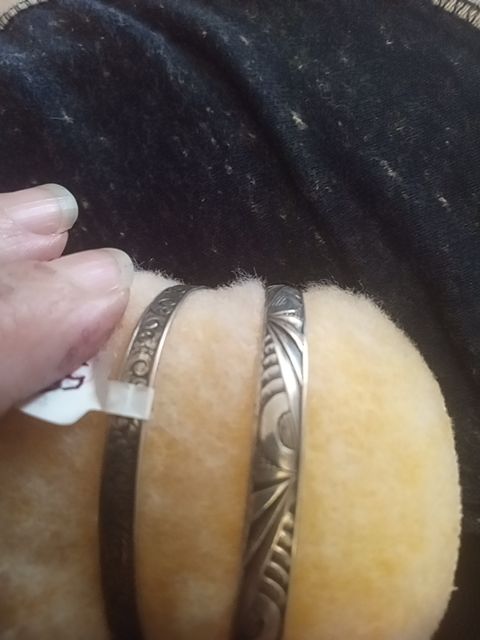 Sterling vintage Dane craft bangle