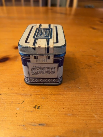 Vintage Epsom Salt Tin