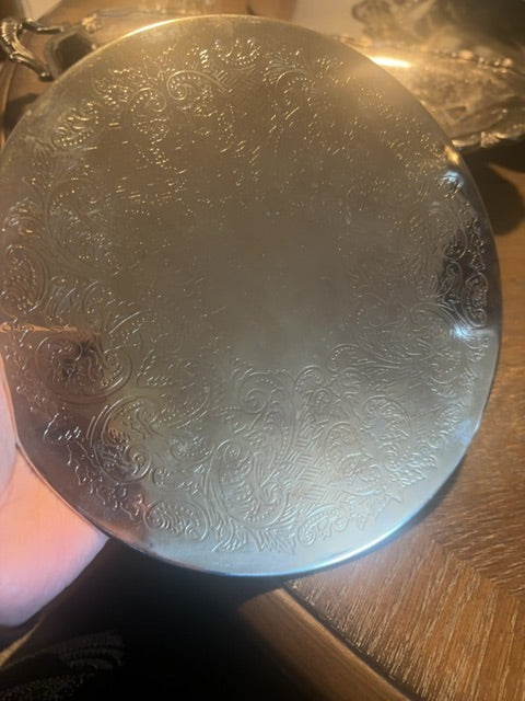 Vintage Silver placemat