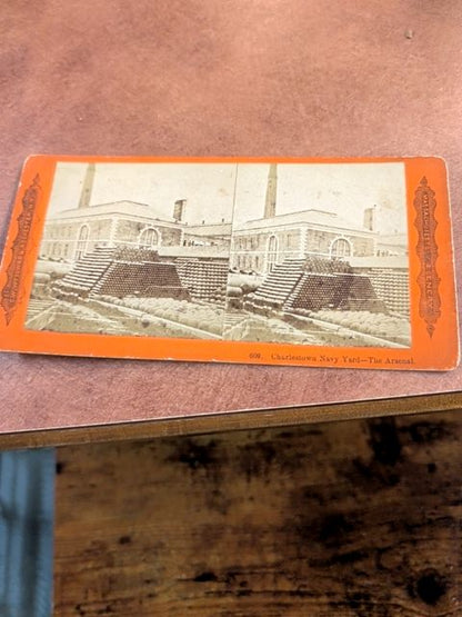 10 Stereograph Cards From World War II