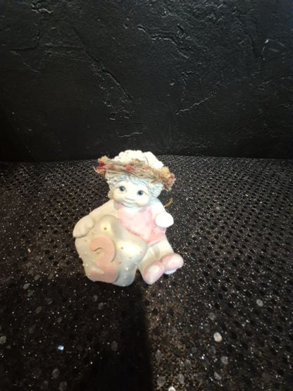 Vintage Dreamsicles Angel Figurines, Set of 4, As Is