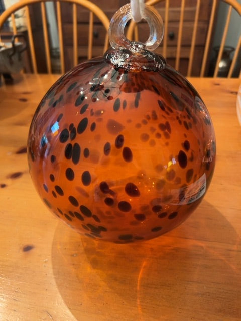 8.5” glass Baubel ball