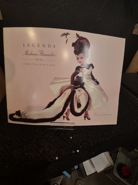Pink  Legends Madame Alexander 1996 Collection Flyer, 11" × 8.5"