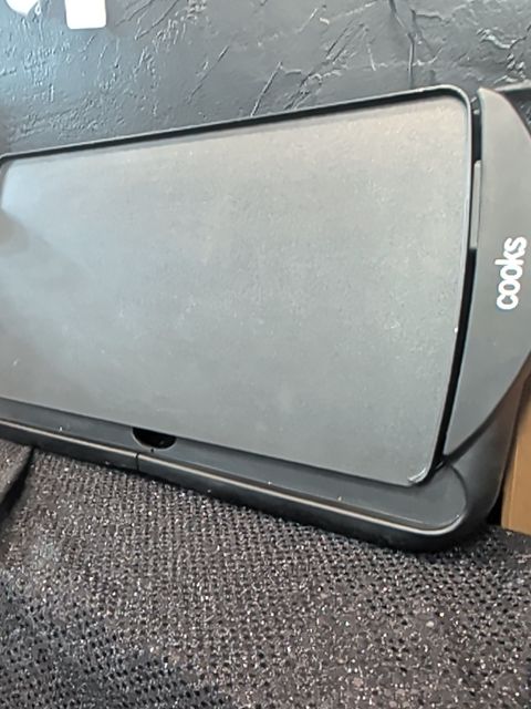 10"x19" Electric Griddle Missing drip tray