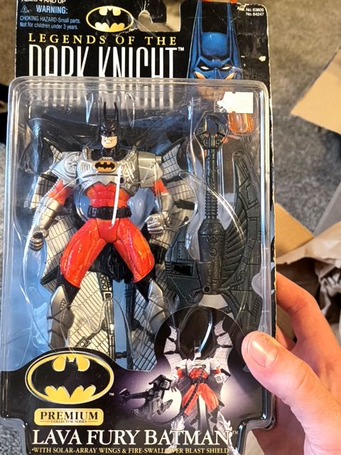 Legends of the dark Knight Lava fury Batman