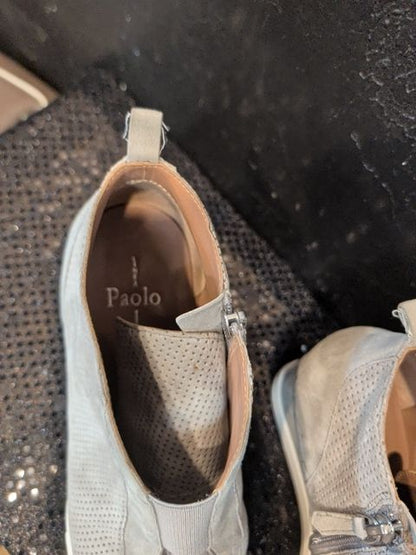 Grey Linea Paolo Wedge Shoes, 9 1/2