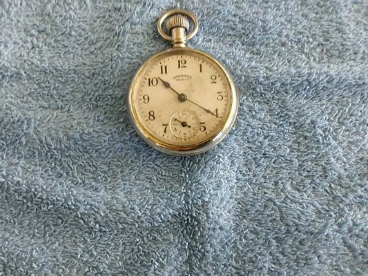 Silver Ingersoll Yankee Working Pocket Watch, 16