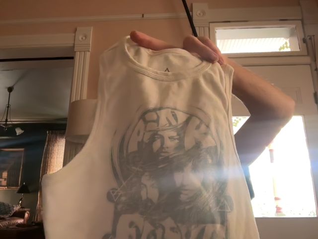 cream Goodie two sleeves Pink Floyd Tank, Childs s