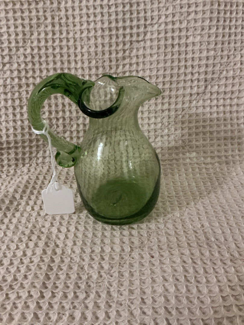 green Jamestown Jamestown Green mini pitcher, 5.5”