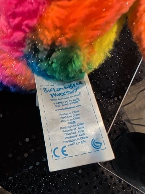 Rainbow Build-a-bear