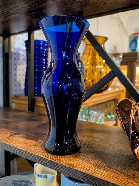 Blue vase