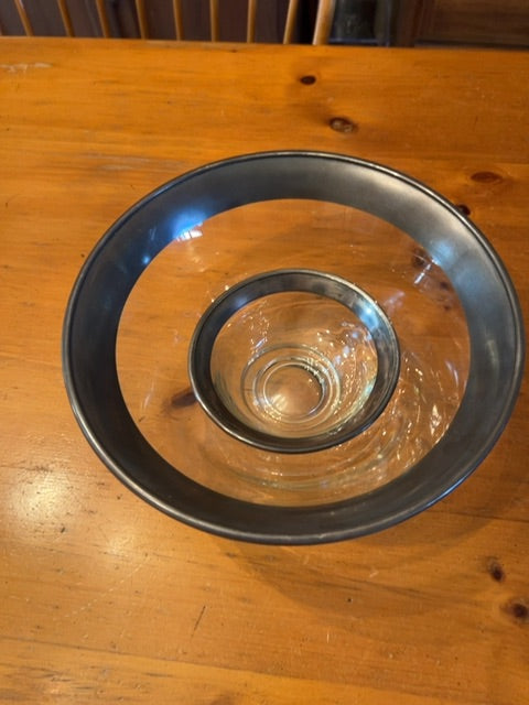 Mid Century Dorothy Thorpe “Chip and Dip” Bowl Set