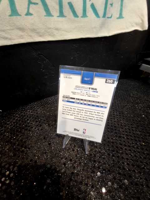 Topps 2025 Shaquille O'Neal Orlando Magic Trading Card