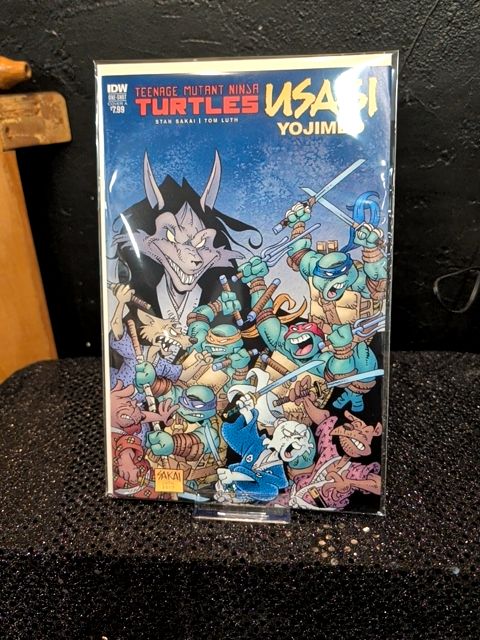 Teenage Mutant Ninja Turtles Usagi Yojimbo 2017 One-Shot Cover A Stan Sakai TMNT