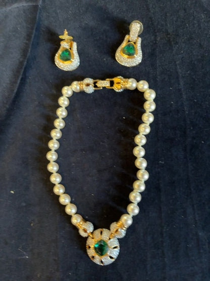 Svarovski Necklace Earrings