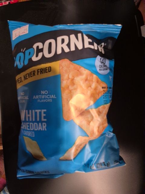 Popcorners White Cheddar Flavored, 1 oz