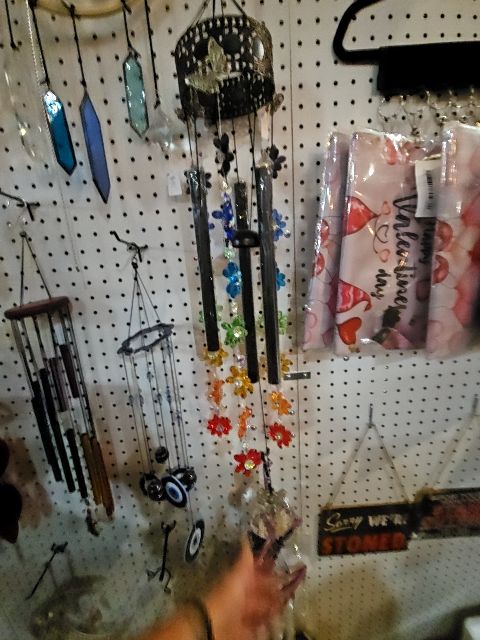 Rainbow Rainbow of flowers Wind chime