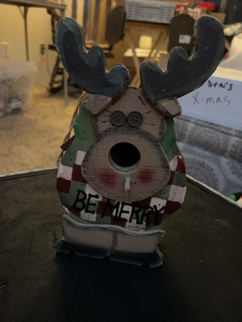 Be Merry bird house