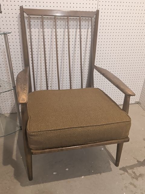 MCM Milo Baughman Style Arm Chair