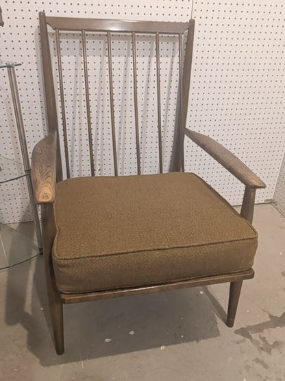 MCM Milo Baughman Style Arm Chair