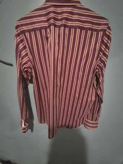 Robert Graham Stripped long sleeve button down size XL