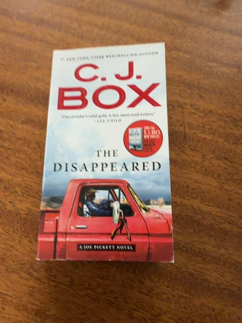 Paperback CJ Box  The Disappeared