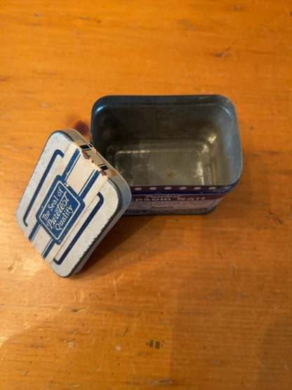 Vintage Epsom Salt Tin