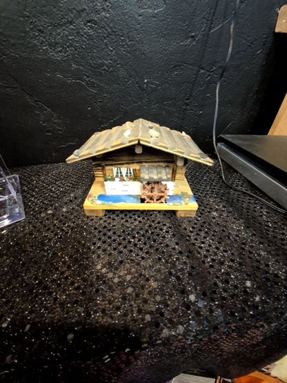 Chalet Music Box, 4.75" × 3.5" × 3.25"