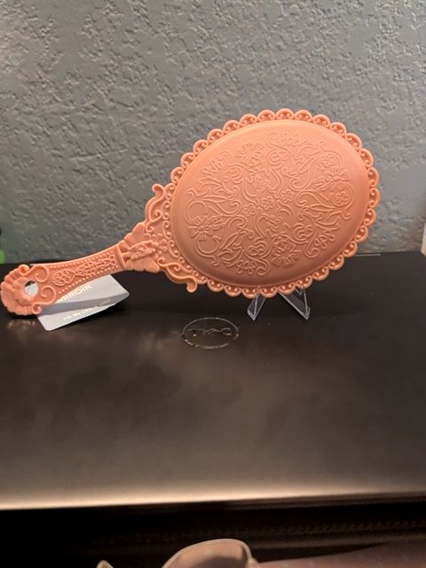 Pink hand Mirror